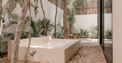Garden house condo with private yard and plunge pool